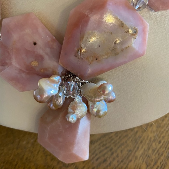 Beaded Necklace One of a Kind Designer Jew… - Picture 2 of 3